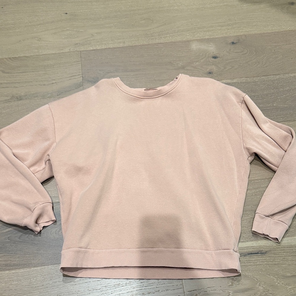 Beige Crewneck Sweatshirt
